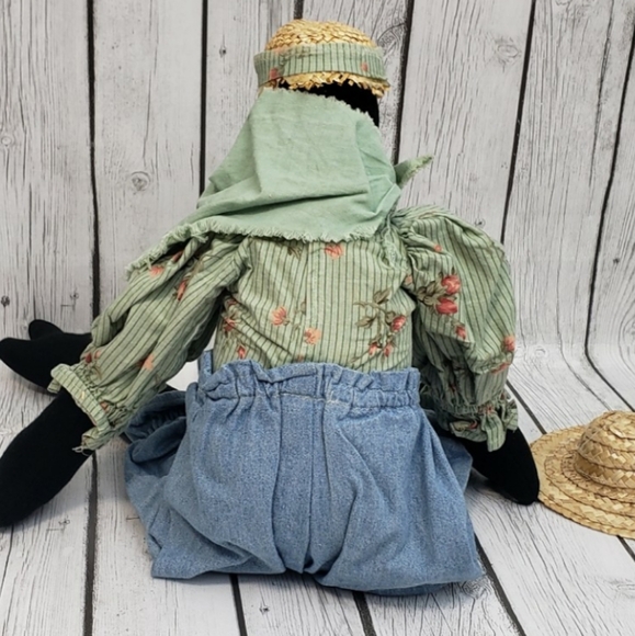 Primitive Vintage Styled Male Duck w/ Extra Hat - Picture 5 of 8